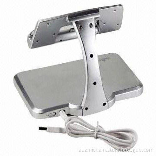 Durable 360° Rotation ABS Plastic Sucked Car Backseat Cradle Stand Holder for iPad and iPhone